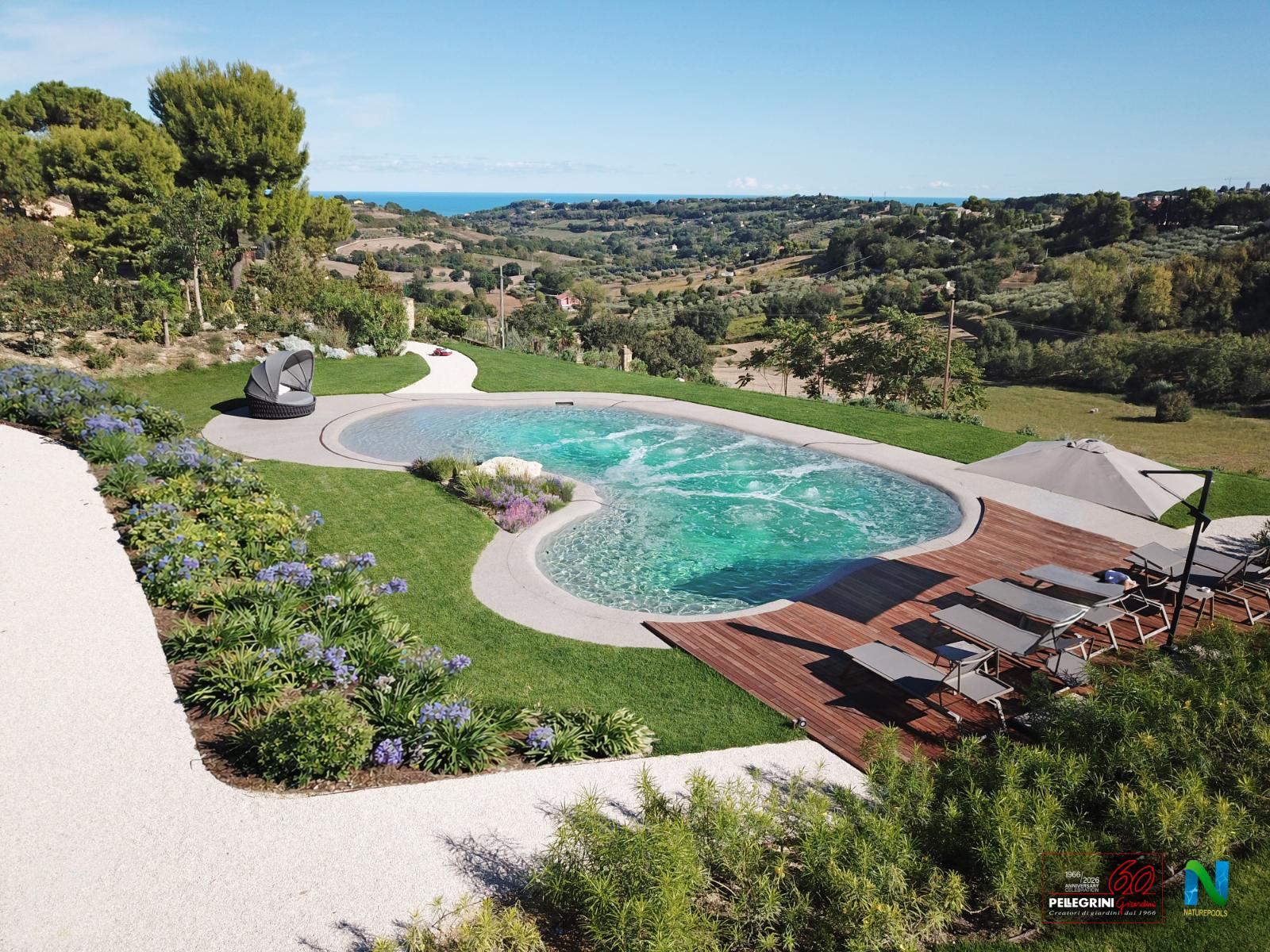 Piscina Naturale Privata — Contrada San Savino, vista mare